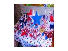 sample reward table, patriotic theme. Table theme changes every 2 weeks.