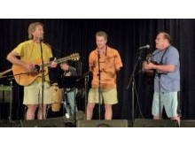 With two other sons of The Kingston Trio at a Scottsdale Fantasy Camp